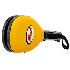 Ракетка для тхеквондо подвійна TWN TW402 жовтий