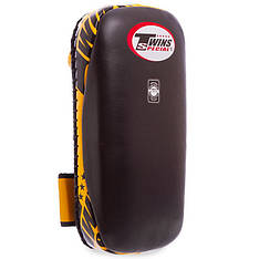 Пади для тайського боксу Тай-педи TWINS KPL2-M розмір 18x38x5 см чорний-помаранчевий