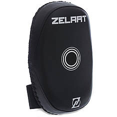 Пади для тайського боксу Тай-педи ZELART BO-1352 розмір 33x19x11 см чорний