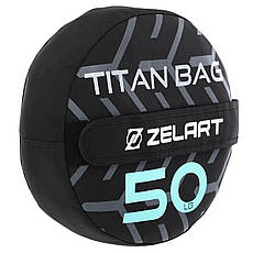 Мішок для кросфіту та фітнесу без наповнювача Zelart FI-9657-50LB, фото 5