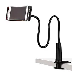 Гнучкий тримач для планшета та телефону Чорний