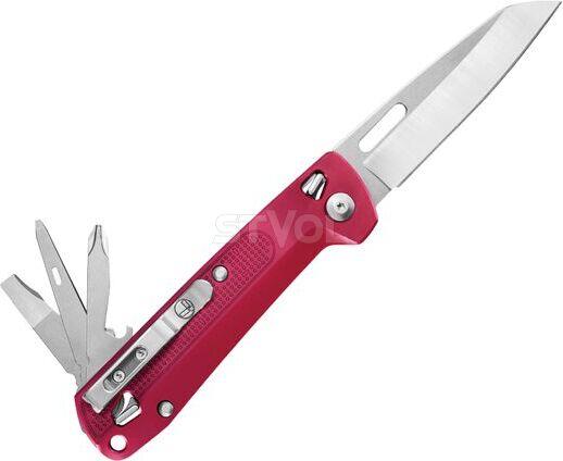 Ніж-мультитул Leatherman Free K2 Crimson