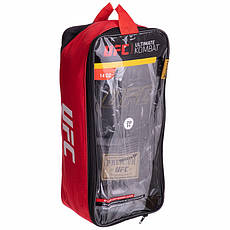 Рукавиці боксерські шкіряні UFC PRO Prem Hook & Loop UHK-75050 16 унцій Рукавички для боксу та єдиноборств, фото 6