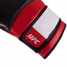 Рукавиці боксерські шкіряні UFC PRO Training UHK-69992 18 унцій Рукавички для боксу та єдиноборств, фото 4