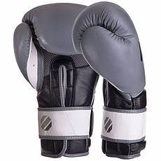 Рукавиці боксерські шкіряні UFC PRO Training UHK-69996 18 унцій Рукавички для боксу та єдиноборств, фото 3