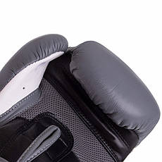 Рукавиці боксерські шкіряні UFC PRO Training UHK-69996 18 унцій Рукавички для боксу та єдиноборств, фото 5
