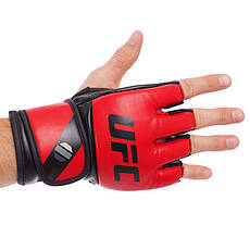 Рукавички для змішаних єдиноборств MMA UFC Contender UHK-69140 розмір L-XL Рукавички для боксу та єдиноборств, фото 3