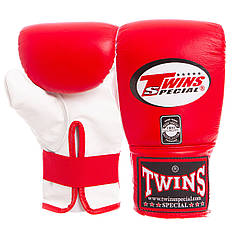Снарядні рукавички шкіряні TWINS TBGL-6F розмір M-XL кольори в асортименті Рукавички для боксу та єдиноборств