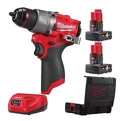 Акумуляторний ударний дриль-шуруповерт Milwaukee M12 FPD2-402X (12 В,2х4 А*год, 45 Н*м) (4933479869)