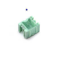 NO.1 Component Box Green Пластиковый контейнер для компонентов с прозрачной крышкой. Размеры: 31,5х25х21 мм.