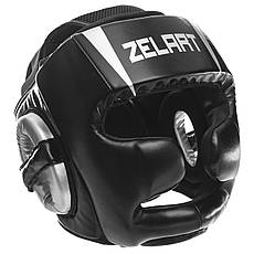 Шолом боксерський з повним захистом ZELART-1328 M-XL Шоломи для боксу та єдиноборств, фото 3