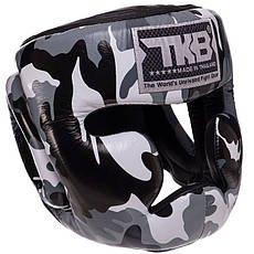 Шолом боксерський з повним захистом шкіряний TOP KING-03 S-XL Шоломи для боксу та єдиноборств, фото 3