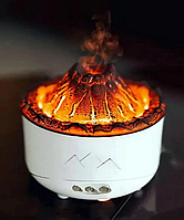 Зволожувач повітря Вулкан з ефектом полум'я й підсвіткою