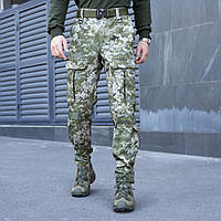 Мужские демисезонные военные карго брюки пиксель из softshell, тактические камуфляжные прочные штаны для ЗСУ