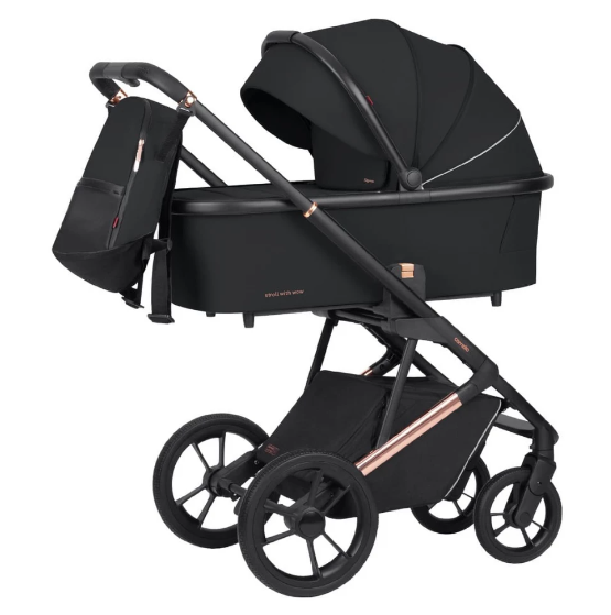 Коляска універсальна CARRELLO Sigma CRL-6509 NF (2in1) Obsidian Black