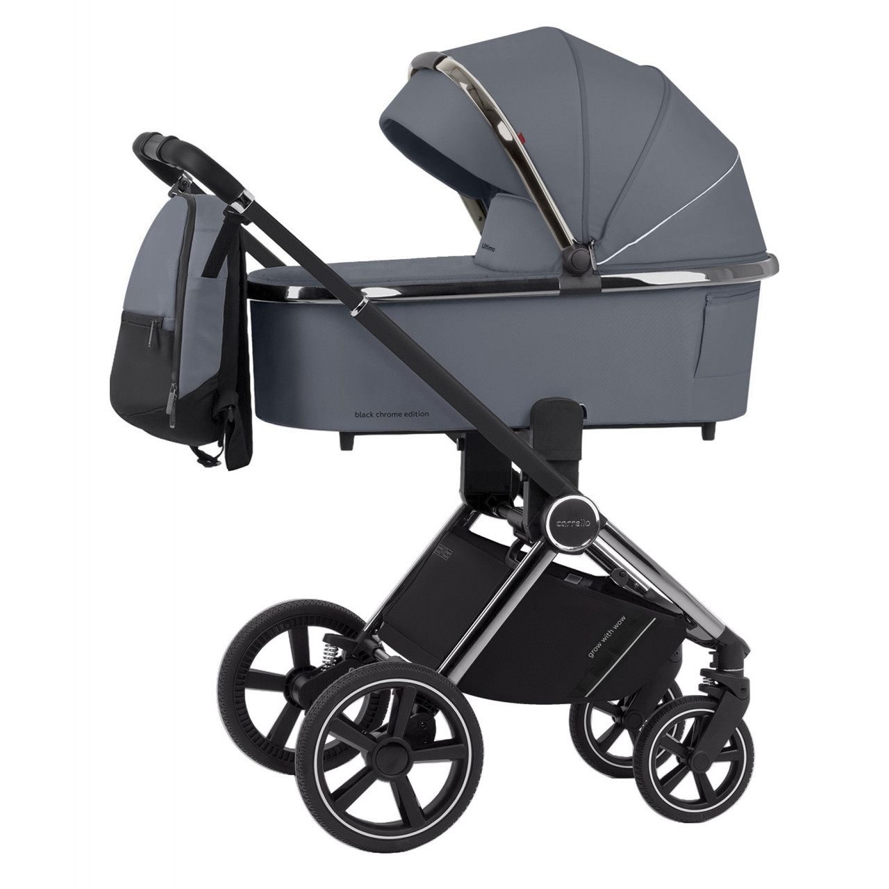 Коляска дитяча 2 в 1 CARRELLO Ultimo CRL-6511 NF (2in1) Cool Grey /1/