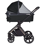 Коляска дитяча 2 в 1 CARRELLO Ultimo CRL-6511 NF (2in1) Sable Black /1/, фото 7