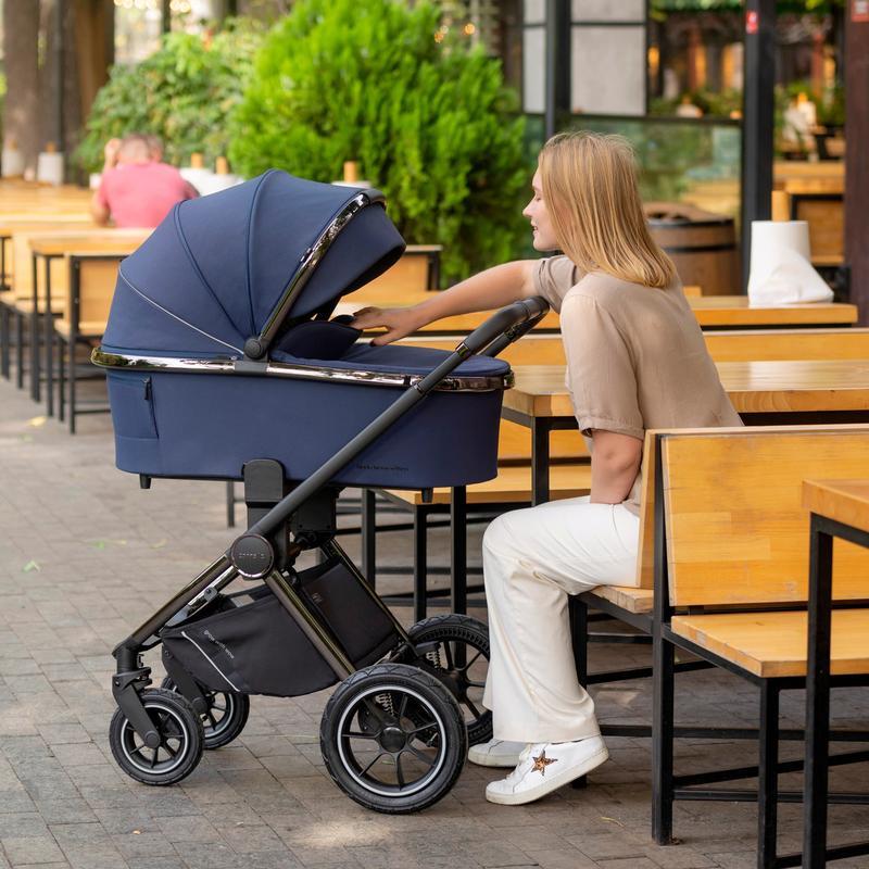 Коляска дитяча 2 в 1 CARRELLO Ultimo CRL-6511 NF (2in1) Arctic Blue /1/