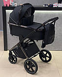 Коляска дитяча 2 в 1 CARRELLO Ultimo CRL-6511 NF (2in1) Sable Black /1/, фото 3