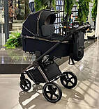 Коляска дитяча 2 в 1 CARRELLO Ultimo CRL-6511 NF (2in1) Sable Black /1/, фото 11