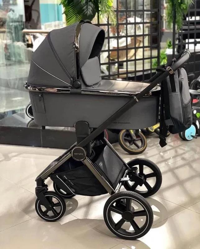 Коляска дитяча 2 в 1 CARRELLO Ultimo CRL-6511 NF (2in1) Cool Grey /1/