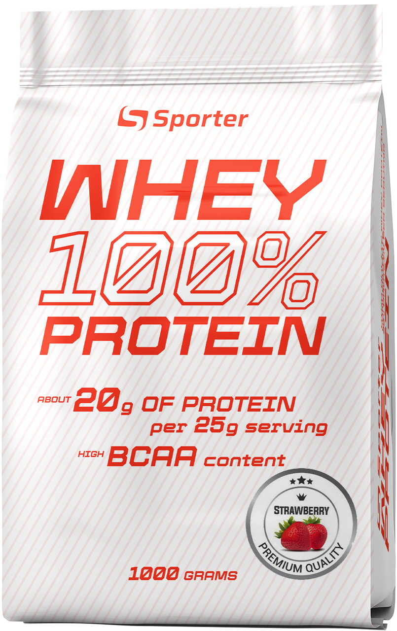 Концентрат Sporter Whey 100% Protein - 1 кг