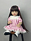 Лялька вінілова 55см, ручна робота, вишукана лялька для дівчинки,  Reborn Baby Doll 5, фото 4