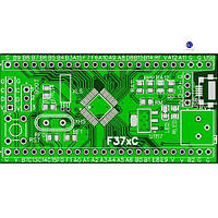 STM32F37xC Макетная плата для микроконтроллеров STM ARM серии STM32F37xC в корпусе LQFP48