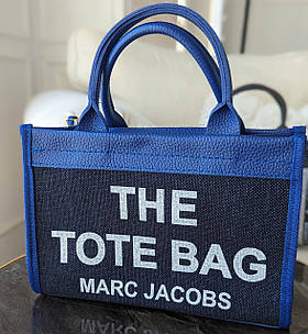 Сумка жіноча Марк джейкобс Mini Traveler Tote синій