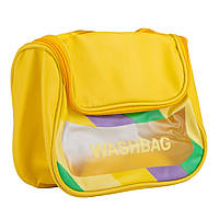 Косметичка "Washbag" 24х19 см, цвет желтый