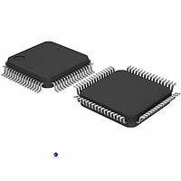 AT91SAM7S64C-AU Микроконтроллер ARM7,65536Б,LQFP64,55МГц,Кол-во входов/выходов 32,Кол-во таймеров 16 бит