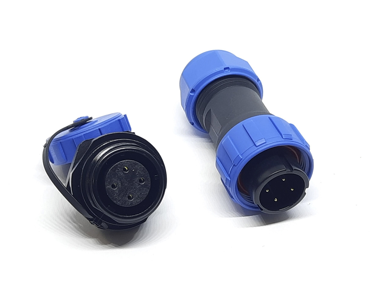 Герметичний роз'єм EKYK SP17, 4 pin, IP68 комплект, фото 1