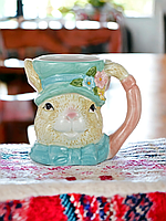 Колекционная Чашка Пасхальный Кролик 400 мл, Праздничная Посуда, Пасхальная посуда, Коллекционная посуда