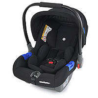 Автокресло детское бебикокон EL CAMINO ME 1043 NEWBORN+ Royal Black, 0+ , черный