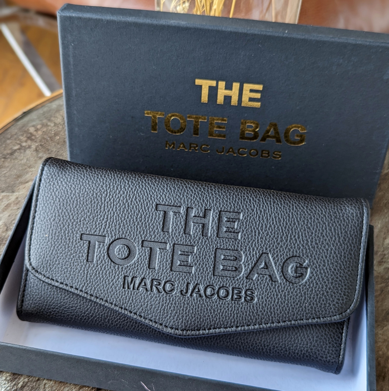 Гаманець жіночий TOTE BAG – Marc Jacobs великий чорний