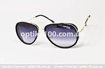 Сонцезахисні окуляри З ДІОПТРІЯМИ ДЛЯ ЗОРУ у стилі Carrera. РМЦ 64-74. Форма авіатор краплі, фото 2