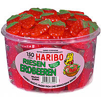 Haribo Riesen Erdbeeren Veggie 150 Stuck 1350g