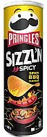 Чипсы Pringles Sizzln Spicy BBQ 180 g