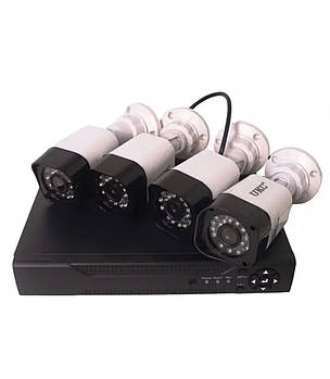 Камеры+Рег DVR CAD D001/L-580/3263 KIT  2mp/4CH  набор на 4 камеаы (6 шт/ящ)