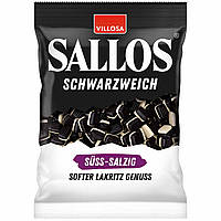 Лакрица Villosa Sallos Lakritz Schwarzweich Suss Salzig 200 g