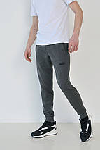 46,48,50. Сірі чоловічі спортивні штани на манжеті із дуже якісного трикотажу двунитки, фото 2
