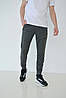 46,48,50. Сірі чоловічі спортивні штани на манжеті із дуже якісного трикотажу двунитки, фото 7