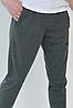 46,48,50. Сірі чоловічі спортивні штани на манжеті із дуже якісного трикотажу двунитки, фото 8