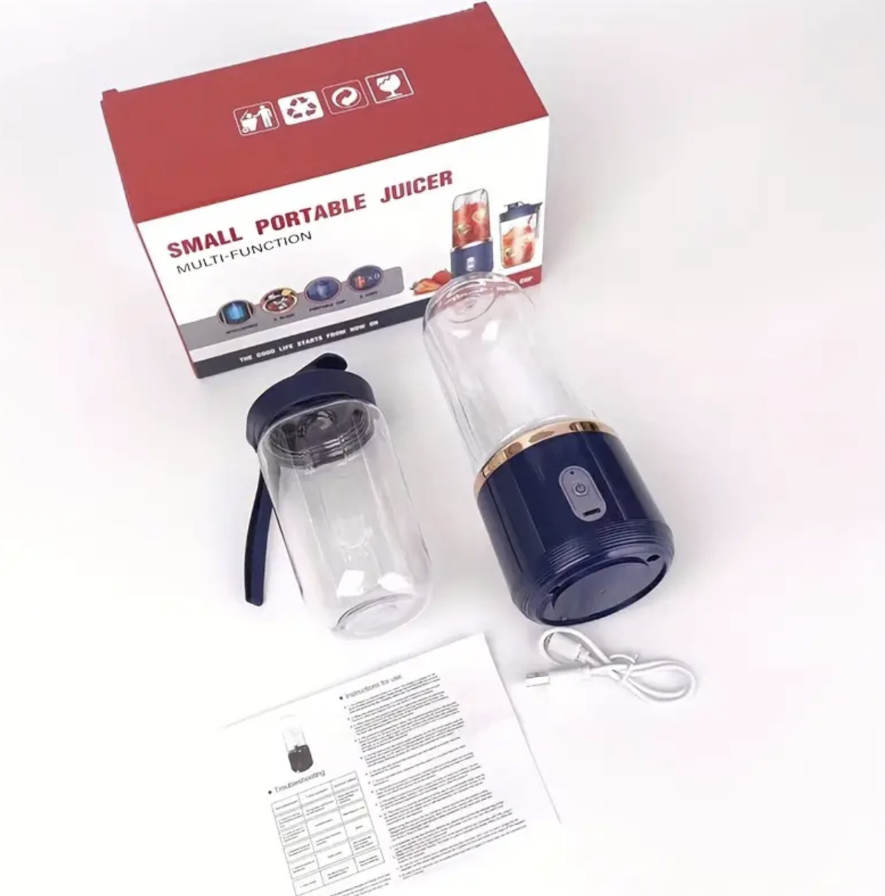 Мини портативна соковижималка SMALL PORTABLE JUICER ART 9241 (48), фото 1