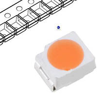 OSCH4LS1C1A LED: SMD: 3528, PLCC2: белый (cream): 5,5-6,1лм: 120°: 3,5x2,8мм