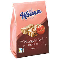 Вафли Manner Bratapfel Winter Gluck 200 g