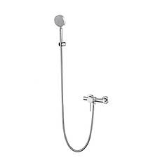 Змішувач для душу Lidz Aria 010 (з душовим гарнітуром) (k35) LDARI010NKS43361 Nickel, фото 3