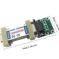 STM485S-RS232 Преобразователь интерфейсов, RS485 to RS232. Data Transfer Rate: 300-115200bps. Operating