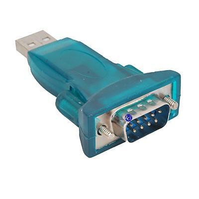 USB-RS232-ADAPTER Перетворювач USB-COM. Чип CH340. Розміри: 67х37х17 мм.