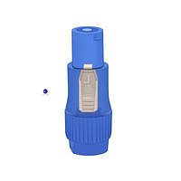 POWERCON 3P Plug Blue Разъем вилка Power Connectors, синий, 20А, 250В